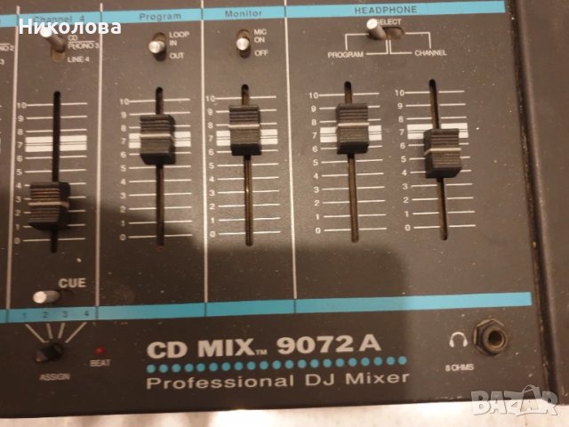 Диджейски смесител PEAVEY, 9072А, състояние - неизвестно, снимка 7 - Ресийвъри, усилватели, смесителни пултове - 51382170