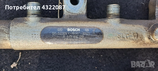 Горивен рейл от Пежо / Peugeot 206 2.0HDI 90к.с RHY, снимка 3 - Части - 51488997