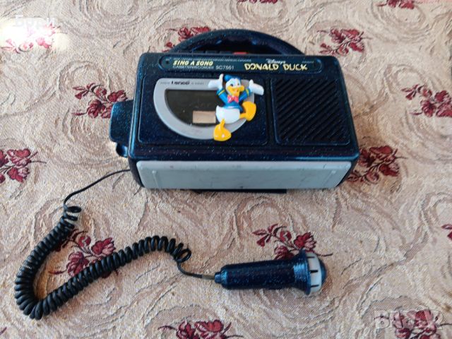 Lenco-Donald Duck Касетофон, снимка 1 - Радиокасетофони, транзистори - 45312478