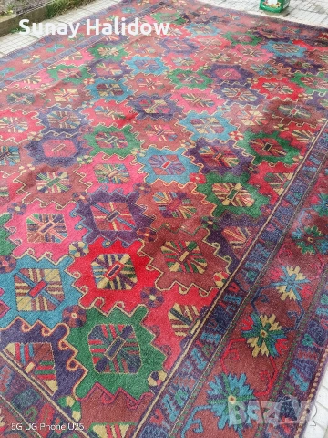 Ръчно тъкан килим , снимка 5 - Килими - 53484639