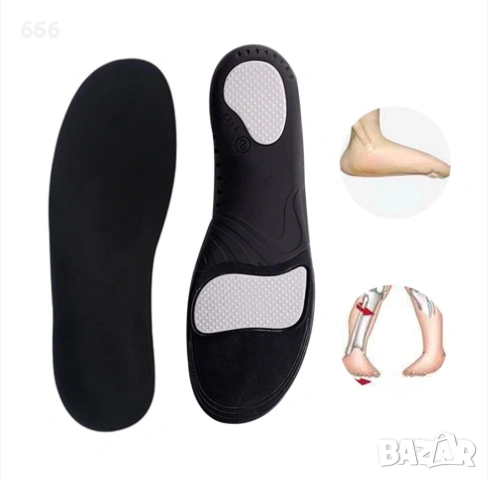 Подметки, AMRINUGL, полиуретан, черни, 38-40EU