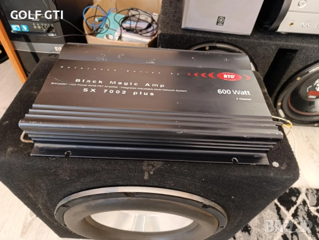 Бас каса 12 инча + усилвател, снимка 3 - Ресийвъри, усилватели, смесителни пултове - 52935690