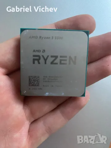 AMD RYZEN 5 5500 (3.60 boost 4.20), снимка 1 - Геймърски - 46909451