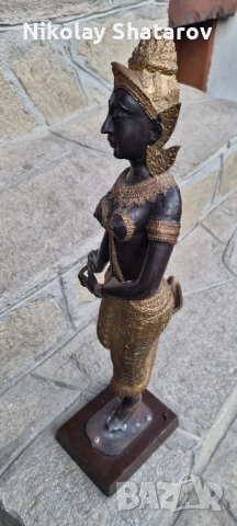 Бронзова скулптура. Бронзова фигура , снимка 4 - Статуетки - 51683868