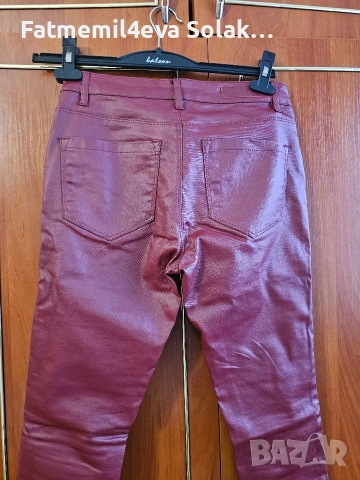дамски кожен панталон , снимка 2 - Панталони - 53100064