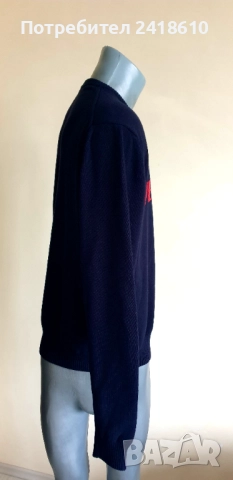 Versace  Cotton Knit Mens Size 50 /  L ОРИГИНАЛ! Мъжки Памучен Пуловер!, снимка 10 - Пуловери - 52577287