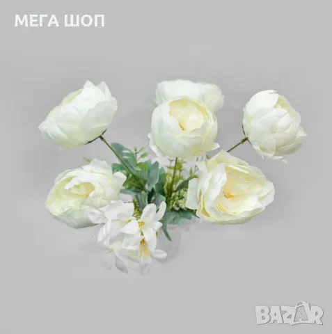 Изкуствени букети с божури – Елегантна и вечна красота за всяко пространство, снимка 7 - Изкуствени цветя - 50346217