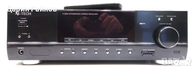 X4Tech 2000 дистанционно  управление, снимка 3 - Аудиосистеми - 53700643