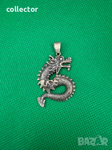 Сребърна висулка китайски дракон. №7552