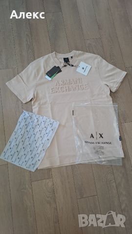 Тениска Armani exchange oversize, снимка 2 - Тениски - 45264215