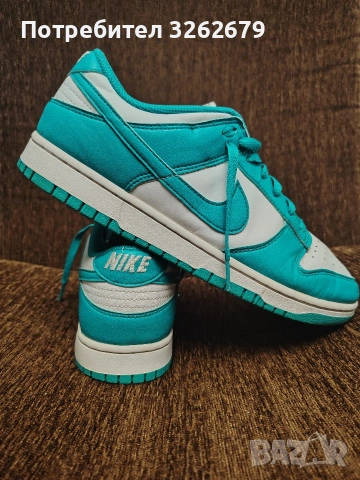 Nike dunk оригинални размер 45, снимка 3 - Маратонки - 53943369