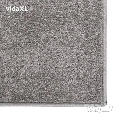 vidaXL Килим с къс косъм, 140x200 см, сив(SKU:340316), снимка 2 - Килими - 49164935