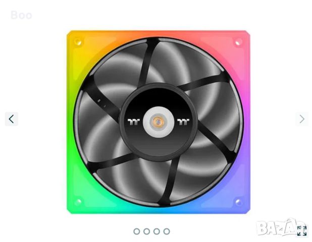 Вентилатори Thermaltake TOUGHFAN 12 RGB Radiator Fan 3 Pack, снимка 2 - Други - 46136222