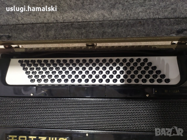 Акордеон Hohner 120 баса, снимка 6 - Акордеони - 53606464