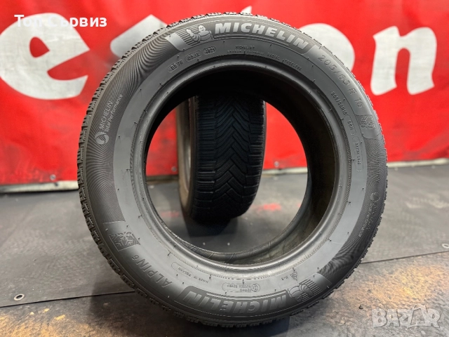205 60 16, Зимни гуми, Michelin Alpin6, 2 броя, снимка 5 - Гуми и джанти - 52575035