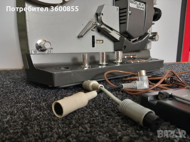 Киномашина Bolex sm8, снимка 3 - Плейъри, домашно кино, прожектори - 45917495