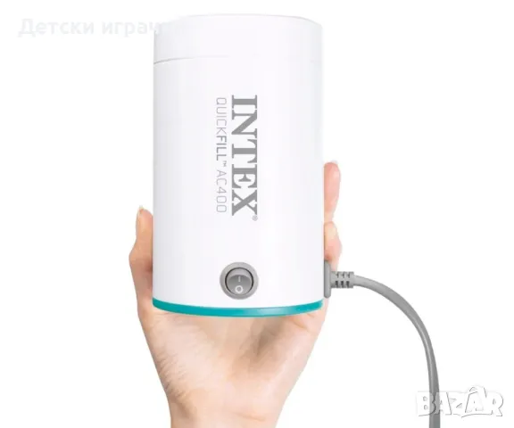 Електрическа помпа Intex QuickfillTM Electric pump AC400, 220-240V, 400 л./мин, 0.633 кг, бяла, снимка 5 - Басейни и аксесоари - 49979826