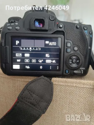 Фотоапарат Canon EOS 77D , снимка 11 - Фотоапарати - 47349880