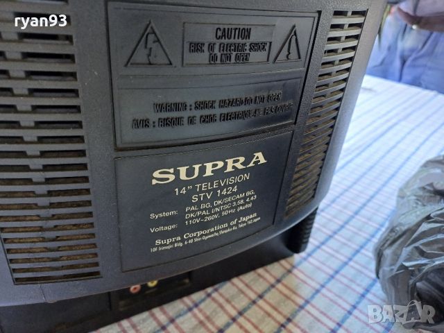 Телевозор 14" - SUPRA STV 1424, снимка 4 - Телевизори - 45686377