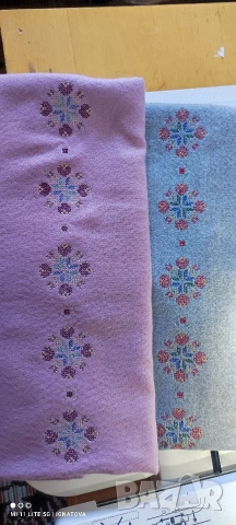 Кашмирен шал с бродерия , снимка 3 - Шалове - 53063898