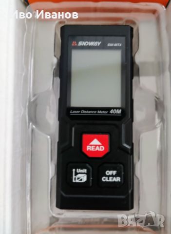 Мултифункционален лазерен далекомер SNDWAY SW-M14 40м, снимка 3 - Други инструменти - 45102800