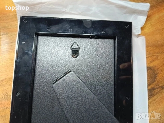 НОВА, ТЕСТВАНА скрита камера във фоторамка Nisanmoon HD 1080P, откриване на движение, цикличен запис, снимка 4 - Аналогови камери - 51636432