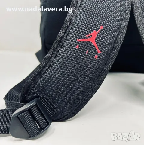 Раница Nike JORDAN Backpack Black and Red Джордан Найк Нова, снимка 16 - Чанти - 46581508