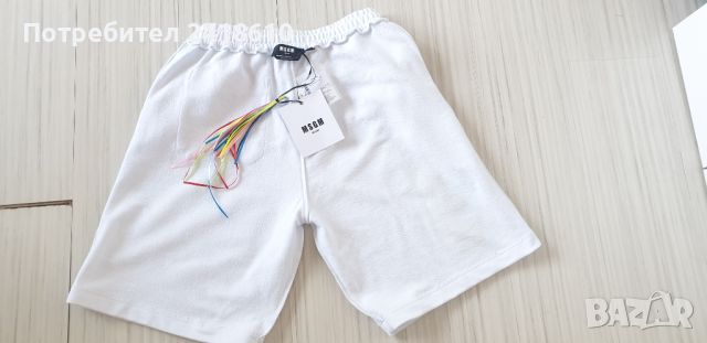 MSGM Milano Made in Italy Cotton Short Mens Size L НОВО! ОРИГИНАЛ! Мъжки Къси Панталони! , снимка 12 - Къси панталони - 45545391