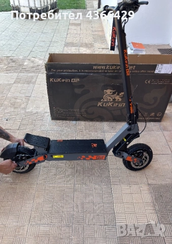 Kukirin g2 ГАРАНЦИЯ! Електрическа тротинетка