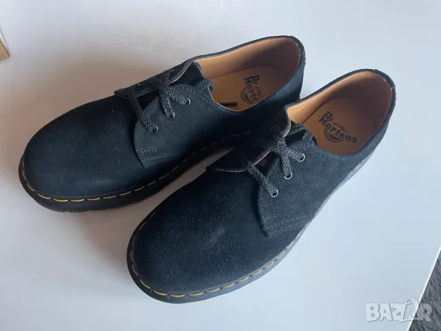 Dr. Martens 1461 Oxford ежедневни велурени обувки, 39 EU, снимка 4 - Дамски ежедневни обувки - 47469081