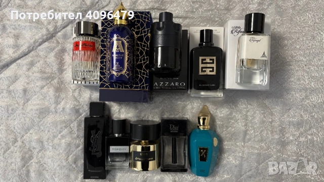 Празни бутилки от оригинални парфюми