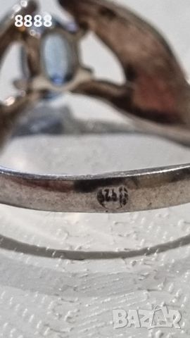 Сребърен пръстен 2,11 грама , снимка 6 - Пръстени - 45306939