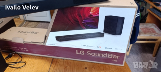 sound bar LG SN4, снимка 3 - Аудиосистеми - 52592754