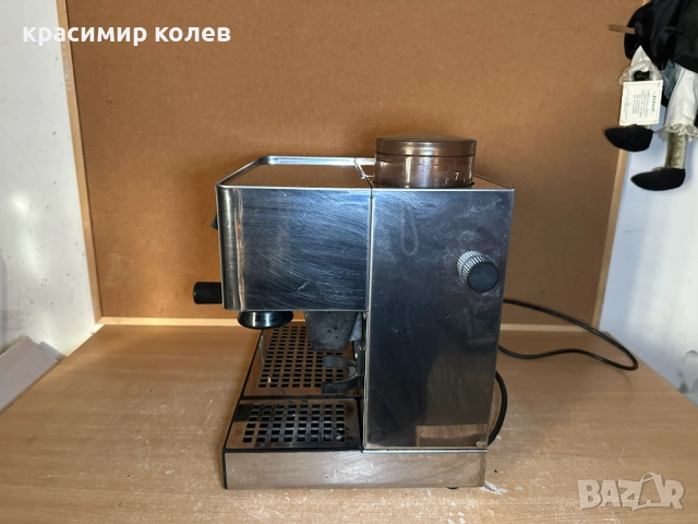 италианска еспресо кафемашина с мелачка "NAPOLETANA", снимка 5 - Кафемашини - 52620627