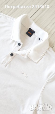 Hugo Boss Prime Slim Fit Pique Cotton Mens Size L  ОРИГИНАЛНА Тениска!, снимка 1 - Тениски - 44993006