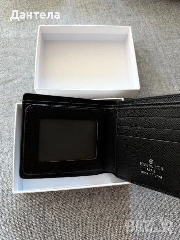Louis Vuitton Нов мъжки кожен портфейл, снимка 12 - Портфейли, портмонета - 54225441
