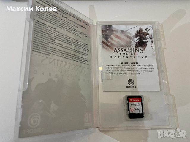 Nintendo Switch Assassin's Creed 3 remastered, снимка 3 - Игри за Nintendo - 52665803