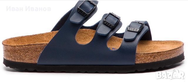  Birkenstock Florida BS / Размер 6 номер 39 . Дамски Сини Сандали, снимка 4 - Сандали - 46410583