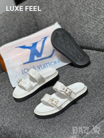 Louis Vuitton ⚜️Дамски Чехли , снимка 3 - Чехли - 53940808