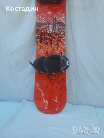 Сноуборд GRAPHCITY  wide 154см. с автомати, снимка 3 - Зимни спортове - 52235858