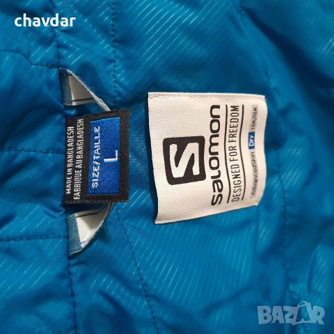 ски яке salomon advanced skin dry 10k дамско оригинал Л, снимка 3 - Якета - 52638069