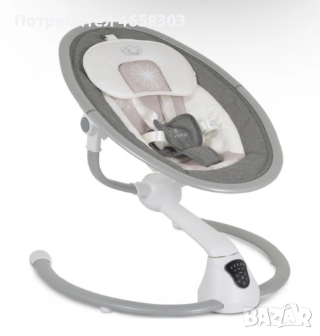 Ел. люлка Cangaroo Cloud Touch, снимка 3 - Детски люлки - 53749463