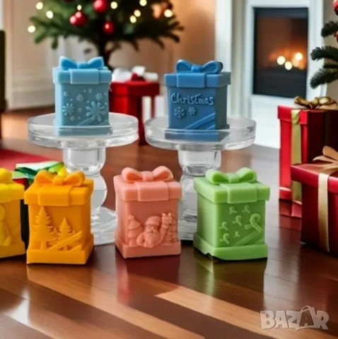 Молд подарък два вида , снимка 3 - Форми - 50741750