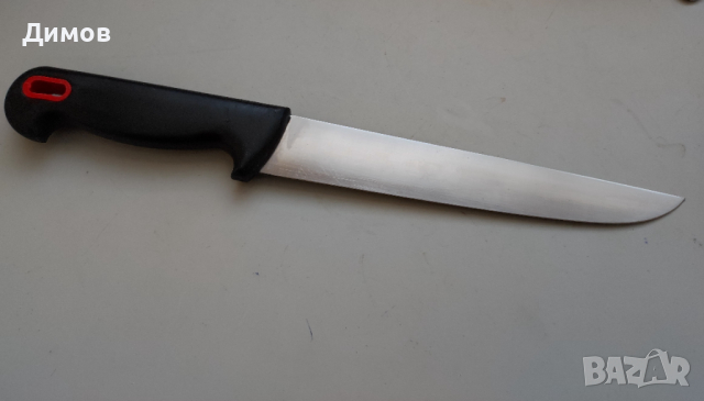 Качествен нож Солинген Solingen 32,5 см, снимка 4 - Прибори за хранене, готвене и сервиране - 44939725