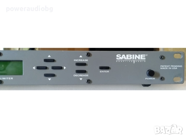 Дигитален звуков процесор Sabine DQX206 Digital Signal Processor (DSP), снимка 3 - Ресийвъри, усилватели, смесителни пултове - 52916086