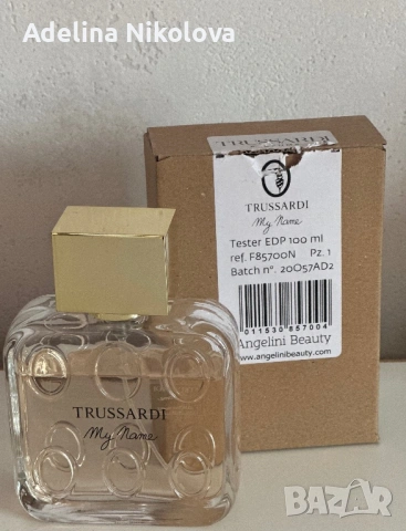 TRUSSARDI My name EDP TESTER, снимка 2 - Дамски парфюми - 53682216