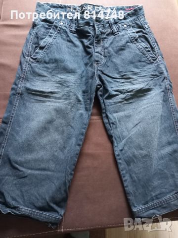 Дънкови панталони къси, снимка 1 - Къси панталони - 45836582