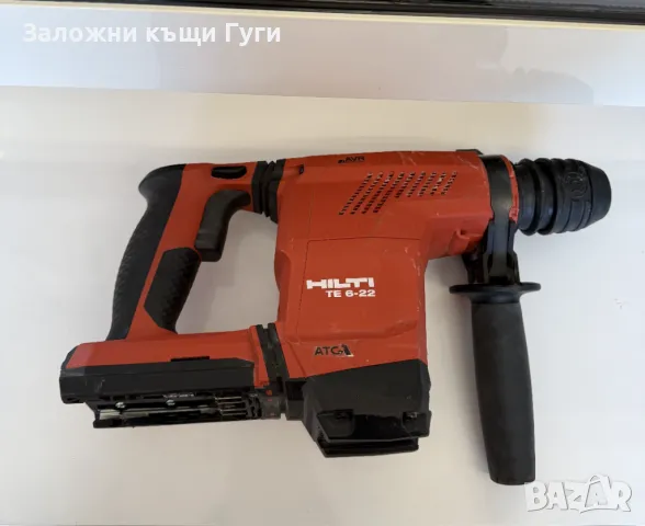 Комплект Hilti Nuron - винтоверт + перфоратор + ъглошлайф + 3 батерии + зарядно, снимка 5 - Други инструменти - 49005785