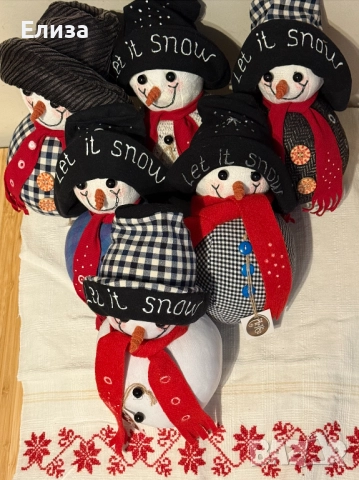 Коледна декорация - различни видове, снимка 3 - Декорация за дома - 52336151