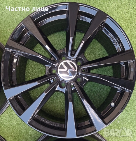 Продавам 4бр 18-ки джанти за Фолксваген Голф, Туран, Кади , снимка 5 - Гуми и джанти - 54090463